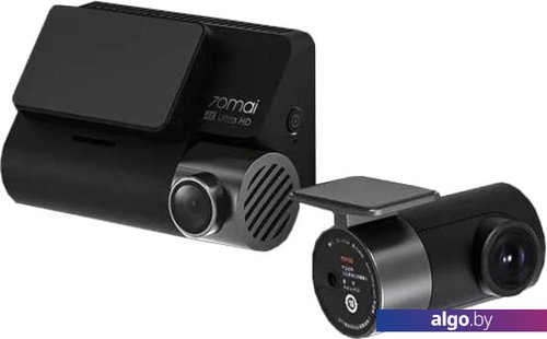 

Автомобильный видеорегистратор 70mai Dash Cam A800 Midrive D09 + RC06 Rear Camera, Черный