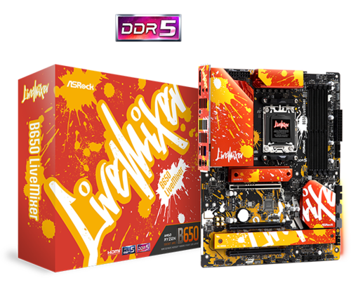 

Материнская плата ASRock B650 LiveMixer