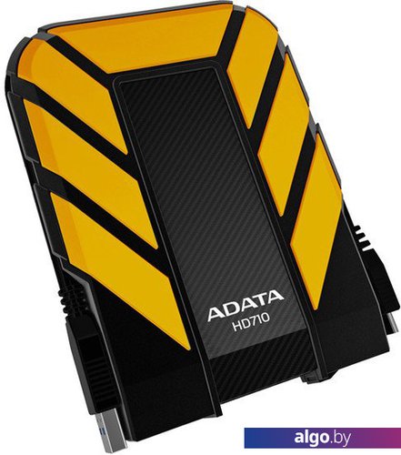 

Внешний жесткий диск A-Data DashDrive Durable HD710 2TB Yellow (AHD710-2TU3-CYL)