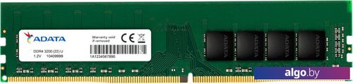 

Оперативная память A-Data Premier 8GB DDR4 PC4-25600 AD4U32008G22-BGN