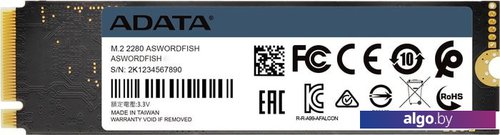 SSD A-Data Swordfish 250GB ASWORDFISH-250G-C SSD A-Data Swordfish 250GB ASWORDFISH-250G-C
