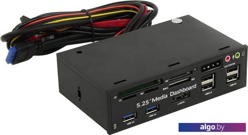 

Адаптер Espada 5,25 Multi-function Front Panel, Черный