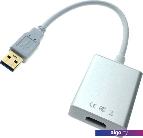 

Адаптер Espada EU3HDMI, Белый;серебристый