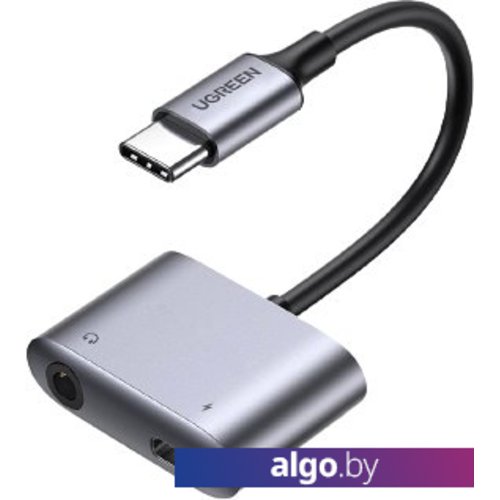 

Адаптер Ugreen CM231 60164 USB Type-C - USB Type-C, 3.5 мм