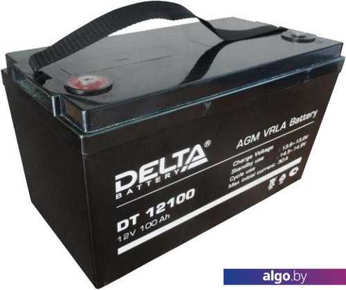 

Аккумулятор для ИБП Delta DT 12100 (12В/100 А·ч)