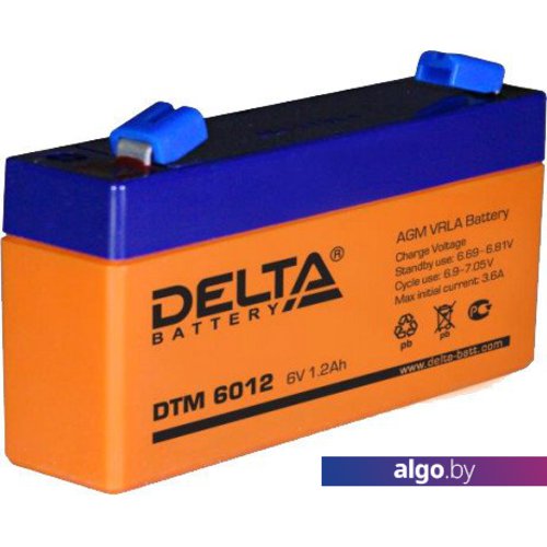 

Аккумулятор для ИБП Delta DTM 6012 (6В/1.2 А·ч)