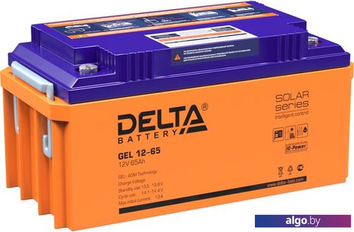 

Аккумулятор для ИБП Delta GEL 12-65 (12В/65 А·ч)