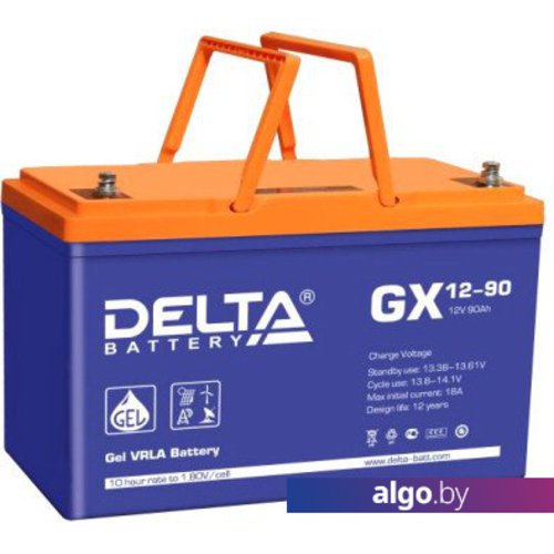 

Аккумулятор для ИБП Delta GX 12-90 (12В/90 А·ч)