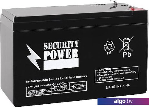 

Аккумулятор для ИБП Security Power SP 12-1,3 F1 (12В/1.3 А·ч)