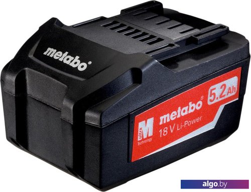 

Аккумулятор Metabo 625592000 (18В/5.2 Ah)