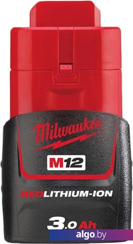 

Аккумулятор Milwaukee M12B3 (12В/3 Ah)