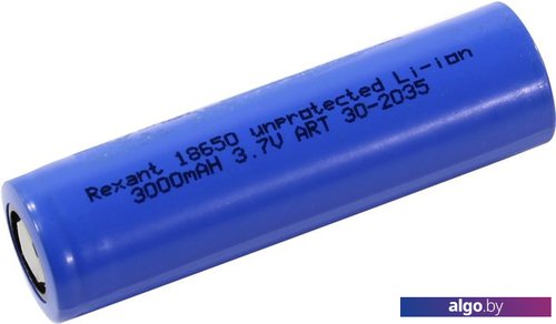 

Аккумуляторы Rexant 18650 3000mAh 30-2035