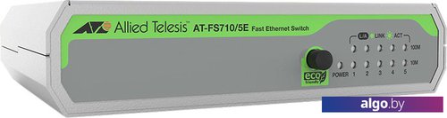 Неуправляемый коммутатор Allied Telesis AT-FS710/5E-60 Неуправляемый коммутатор Allied Telesis AT-FS710/5E-60