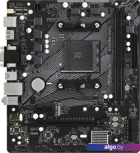 Материнская плата ASRock A520M-HVS Материнская плата ASRock A520M-HVS