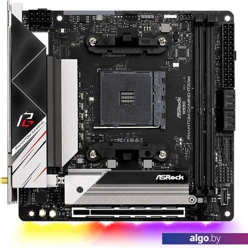 Материнская плата ASRock B550 Phantom Gaming-ITX/ax Материнская плата ASRock B550 Phantom Gaming-ITX/ax