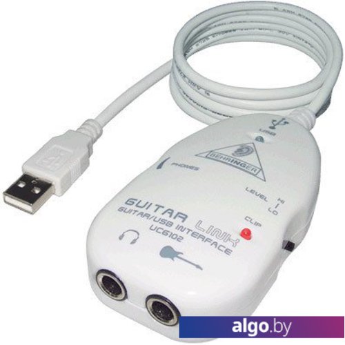 Аудиоинтерфейс BEHRINGER GUITAR LINK UCG102 Аудиоинтерфейс BEHRINGER GUITAR LINK UCG102
