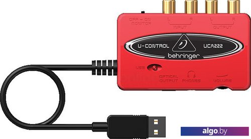 Аудиоинтерфейс BEHRINGER U-Control UCA222