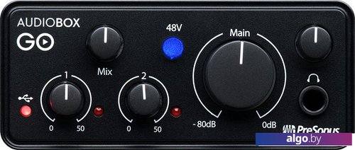 Аудиоинтерфейс PreSonus AudioBox GO Аудиоинтерфейс PreSonus AudioBox GO