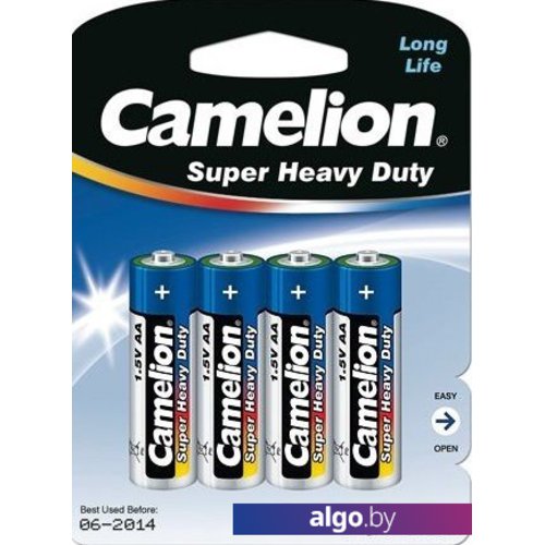 Батарейки Camelion AA 4 шт. [R6P-BP4B]