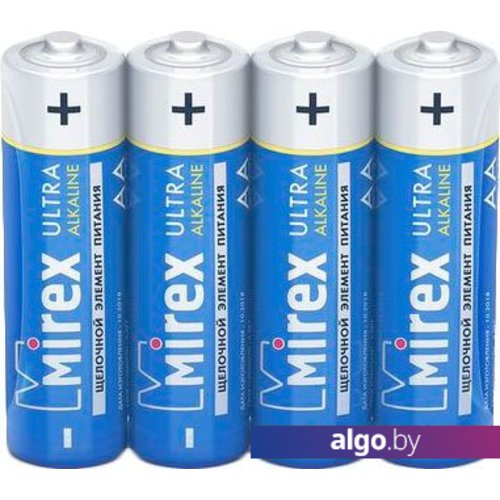 

Батарейки Mirex Ultra Alkaline AA 4 шт LR6-S4