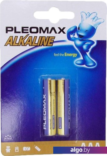 

Батарейки Pleomax Alkaline AAA 2 шт.