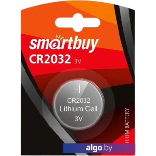 

Батарейки SmartBuy Lithium CR2032 1 шт. SBBL-2032-1B