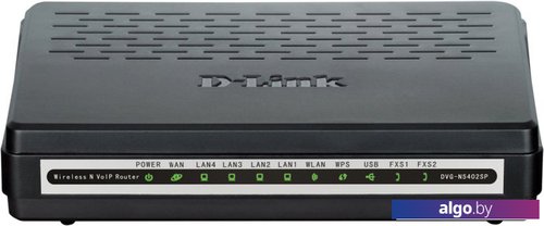 

Беспроводной маршрутизатор D-Link DVG-N5402SP/2S1U/C1B