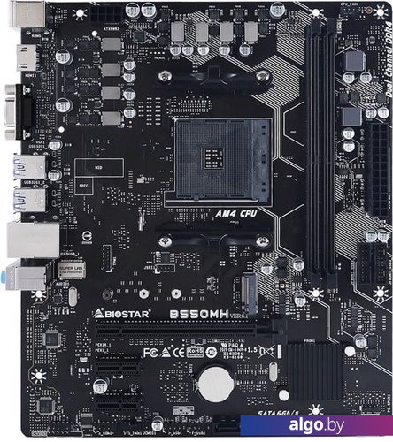 Материнская плата BIOSTAR B550MH Ver. 6.1 Материнская плата BIOSTAR B550MH Ver. 6.1
