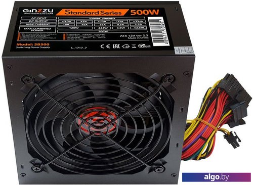 Блок питания Ginzzu SB500 Блок питания Ginzzu SB500