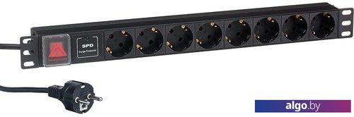 Блок розеток ExeGate ServerPro PDU-19H807 Al-8S-EU2-SW-SPD1 Блок розеток ExeGate ServerPro PDU-19H807 Al-8S-EU2-SW-SPD1