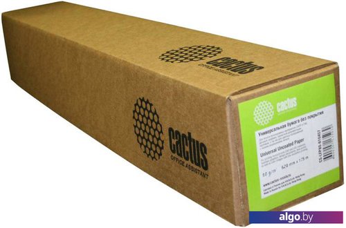 

Офисная бумага CACTUS белый 410 мм x 45.7 м [CS-LFP80-410457]