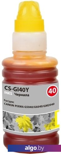 

Чернила CACTUS CS-GI40Y (аналог Canon GI-40Y)