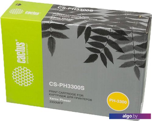 

Картридж CACTUS CS-PH3300S (аналог Xerox 106R01411), Черный