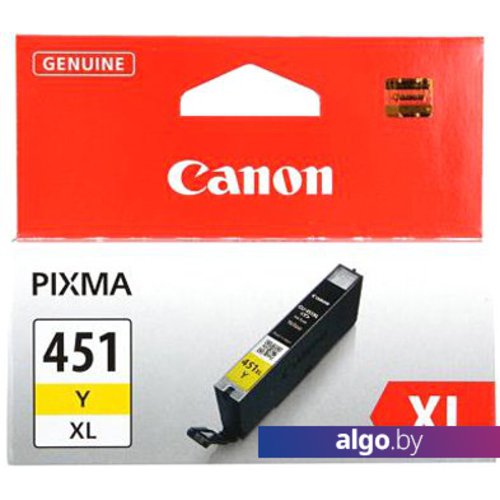 

Картридж Canon CLI-451Y XL