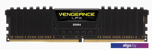 

Оперативная память Corsair Vengeance LPX 8GB DDR4 PC4-25600 CMK8GX4M1E3200C16, Черный