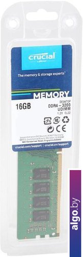 Оперативная память Crucial 16GB DDR4 PC4-25600 CT16G4DFRA32A Оперативная память Crucial 16GB DDR4 PC4-25600 CT16G4DFRA32A