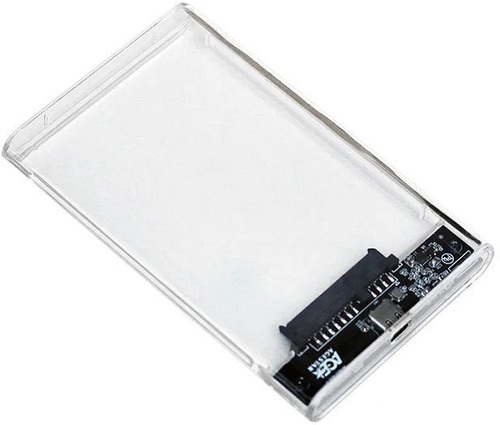 

Бокс для накопителей 2.5" AgeStar 3UB2P4C (прозрачный)
