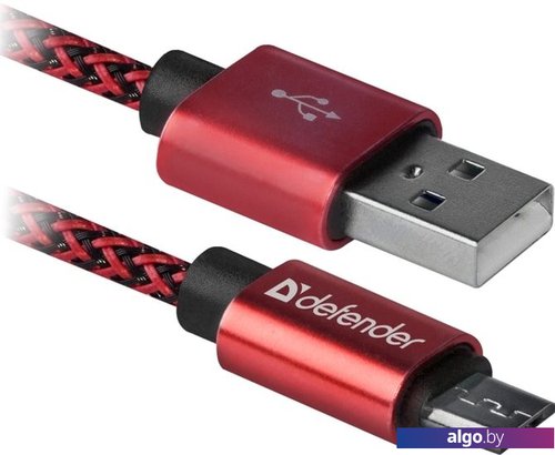 

Кабель Defender USB08-03T (красный)