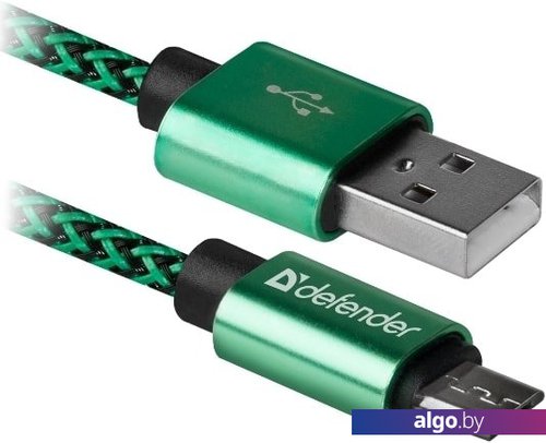 

Кабель Defender USB08-03T (зеленый)