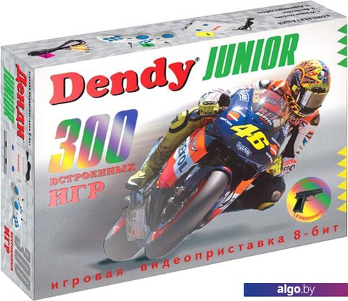 

Игровая приставка Dendy Dendy Junior (300 игр + световой пистолет)