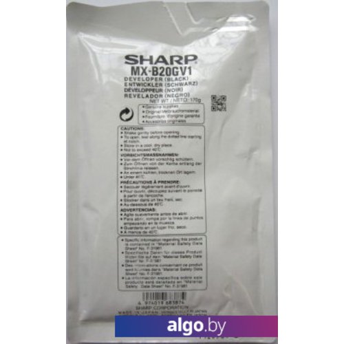 Девелопер (носитель) Sharp MX-B20GV1 Девелопер (носитель) Sharp MX-B20GV1