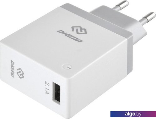 Сетевое зарядное Digma DGWC-1U-2.1A-WG