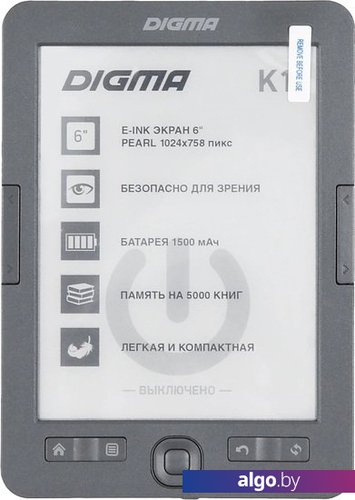 

Электронная книга Digma K1