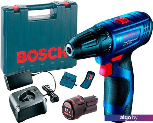 Дрель-шуруповерт Bosch GSR 120-LI Professional 06019G8002 (с 2-мя АКБ, кейс, оснастка) Дрель-шуруповерт Bosch GSR 120-LI Professional 06019G8002 (с 2-мя АКБ, кейс, оснастка)