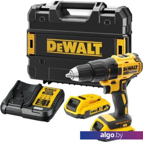 Дрель-шуруповерт DeWalt DCD777D2T-QW (с 2-мя АКБ, кейс) Дрель-шуруповерт DeWalt DCD777D2T-QW (с 2-мя АКБ, кейс)