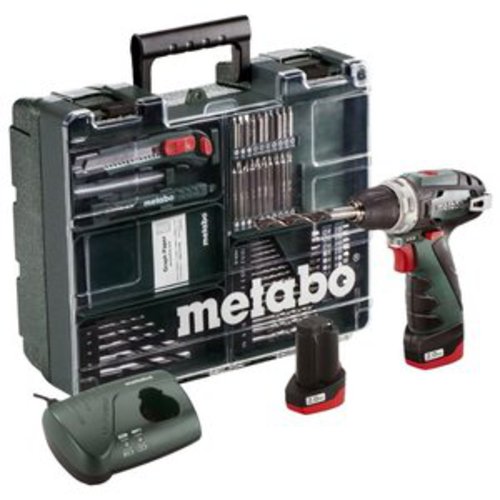Дрель-шуруповерт Metabo PowerMaxx BS Basic Set [60008088]
