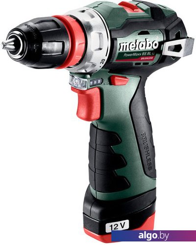 

Дрель-шуруповерт Metabo PowerMaxx BS BL Q 601749500 (с 2-мя АКБ, кейс)