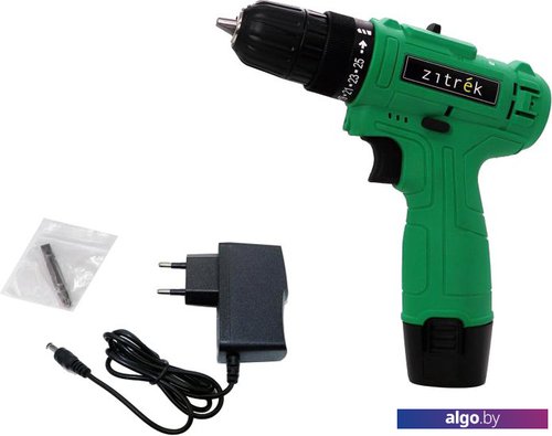 Дрель-шуруповерт Zitrek Green 12-Li-ion 063-4041 (с 1-м АКБ) Дрель-шуруповерт Zitrek Green 12-Li-ion 063-4041 (с 1-м АКБ)