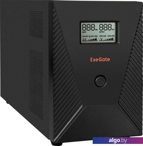 Источник бесперебойного питания ExeGate SpecialPro Smart LLB-3000.LCD.AVR.EURO.RJ.USB