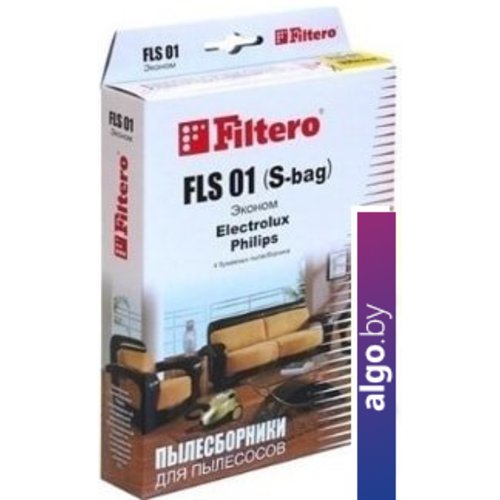 

Многоразовый мешок Filtero FLS 01(S-bag) (4) Эконом